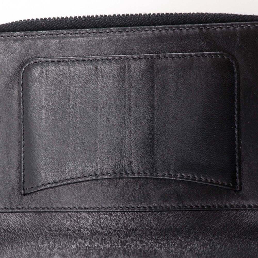 CHANEL Authentic Black Lambskin Leather Wallet - Picture 14 of 16